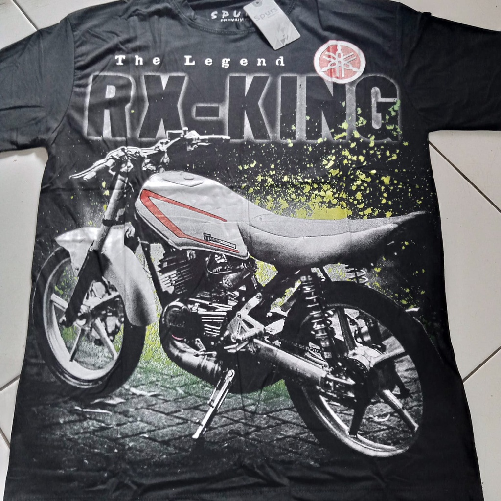 KAOS RX KING 135CC / KAOS DISTRO RX KING / KAOS DISTRO RACING KUALITAS TERBAIK./KAOS DISTRO ORI // BAJU DISTRO // KAOS TERBARU // KAOS PRIA &amp; WANITA/ALL SIZE ( FIT TO - L )