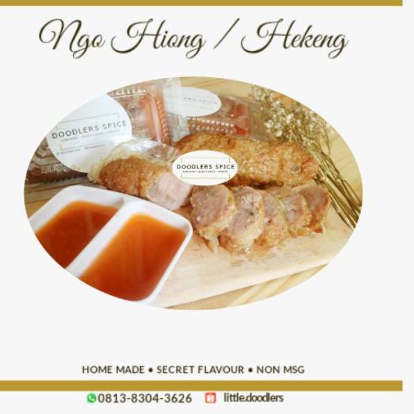 

Super Promo 8P6BM Ngo hiong Ngohiong Ngohiang Gohiong Hekeng Babi Udang Home Made 100 Baru