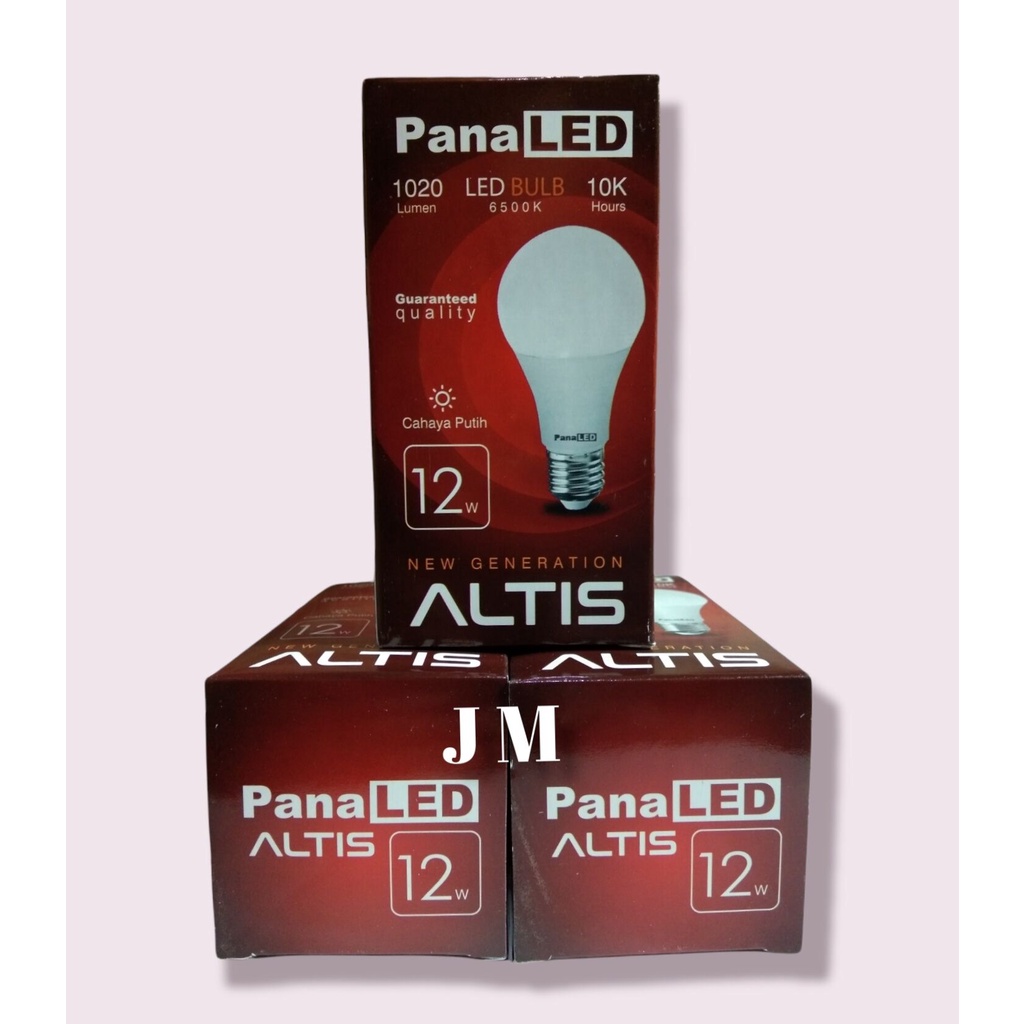 Bohlam Led Panaled Altis/Lampu LEDBulb 12 watt BERGARANSI RESMI 1 TAHUN MANTAP