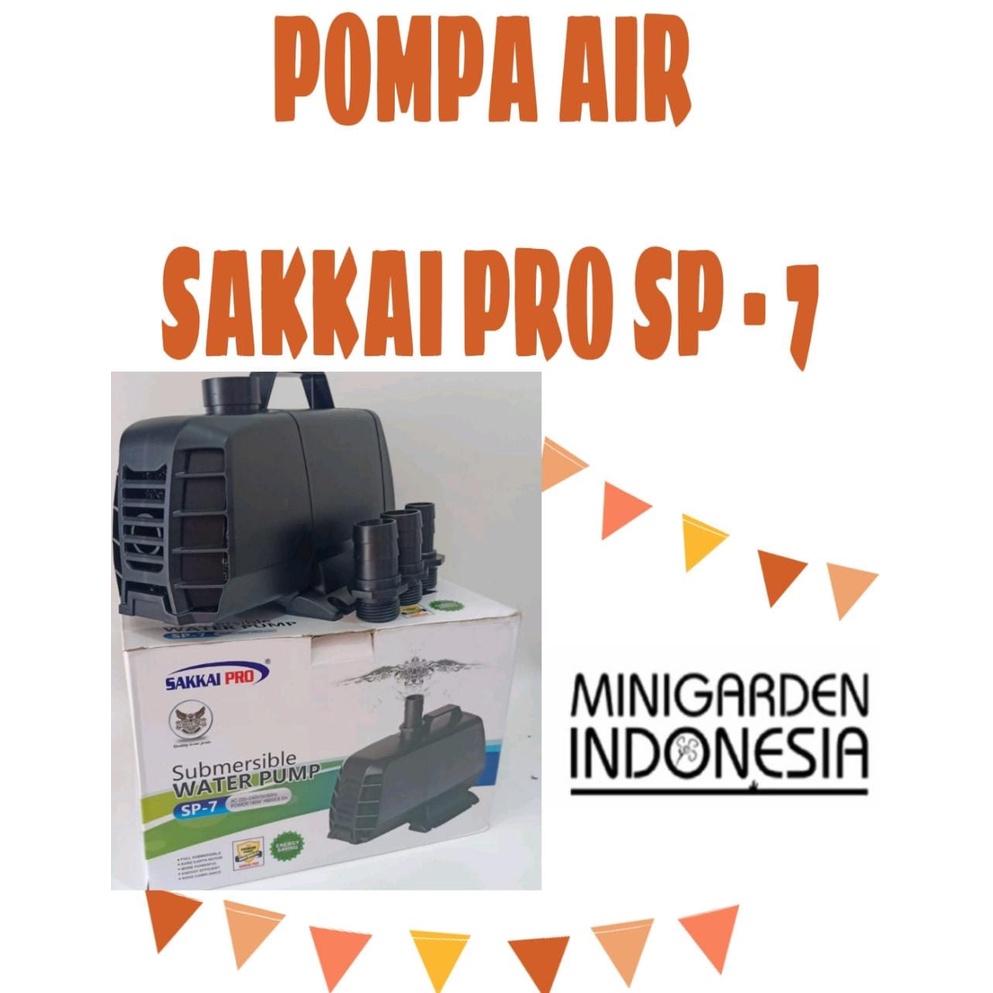 SAKKAI PRO SP-7 SUBMERSIBLE PUMP POMPA AIR CELUP FILTER AQUARIUM KOLAM