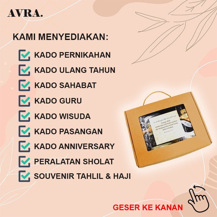 Kado Pernikahan Gift Box Hadiah Hampers Sajadah Wedding Anniversarry Paket Seserahan Premium