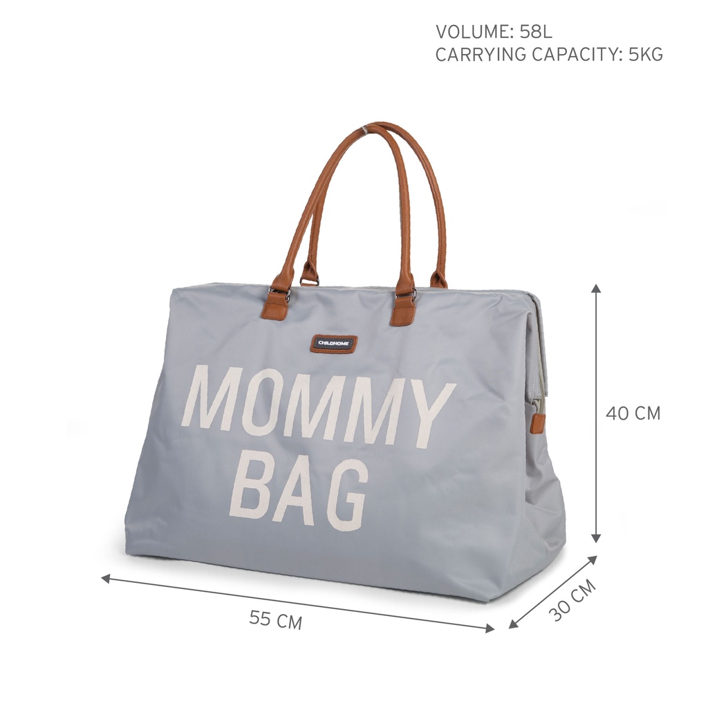 Childhome MOMMY Bag - Nursery Overnight Baby Carry On - Tas Diaper Perlengkapan Anak Bayi Koper Messenger Traveling