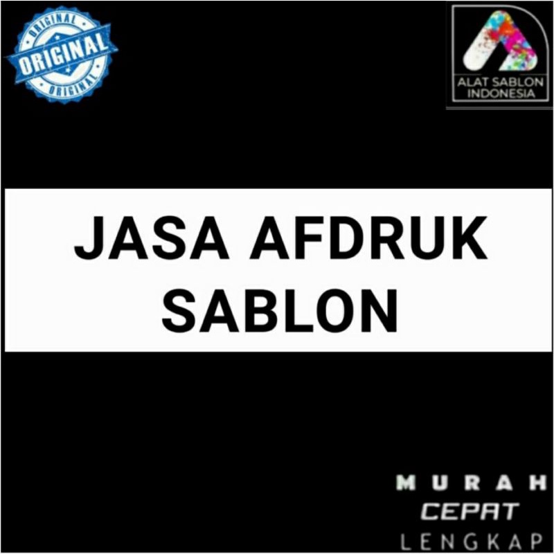 JASA AFDRUK SABLON