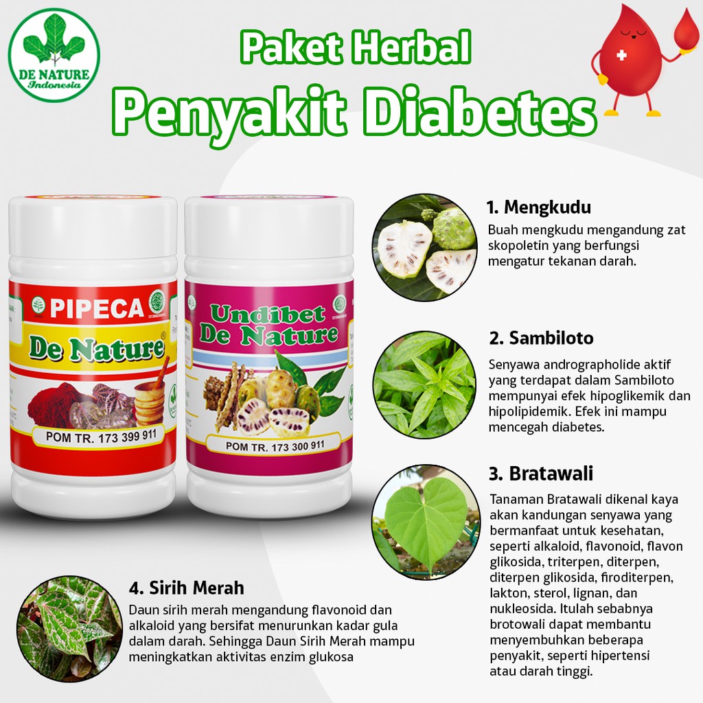 Obat herbal gula darah dan darah tinggi