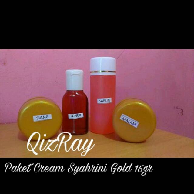Paket cream syahrini gold