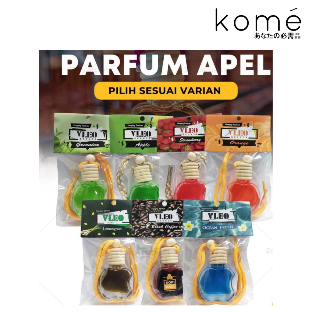 Parfum Apel Vleo Scents Pengharum Mobil Ruangan Toilet Gantung Lemari