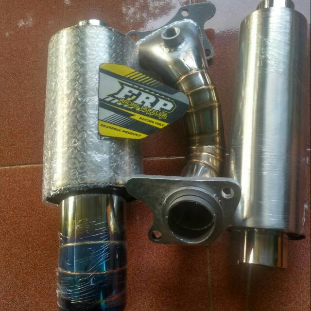 Downpipe jazz ge8 brio resonator js racing