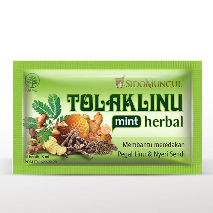 Tolak Linu Herbal Mint 15ml 1 Sachet