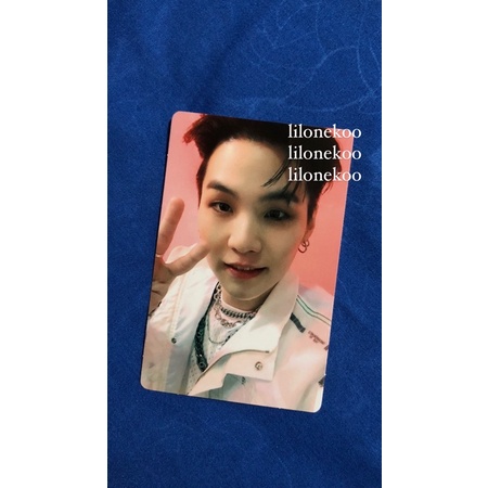 Jual Pc Mcb Suga Clue Photocard Only Shopee Indonesia