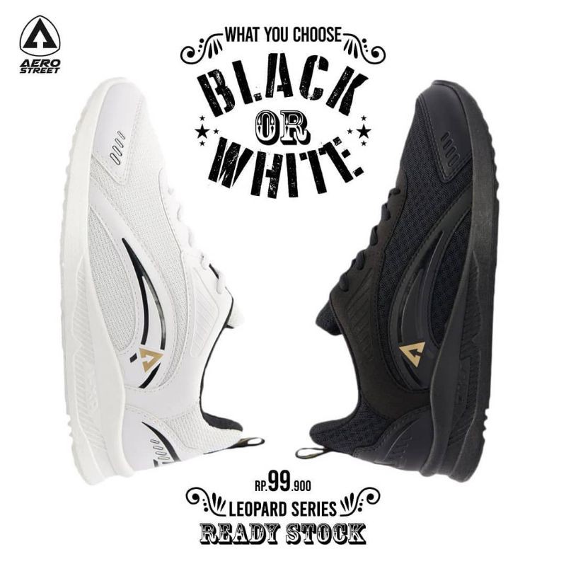 Aerostreet Leopard Putih