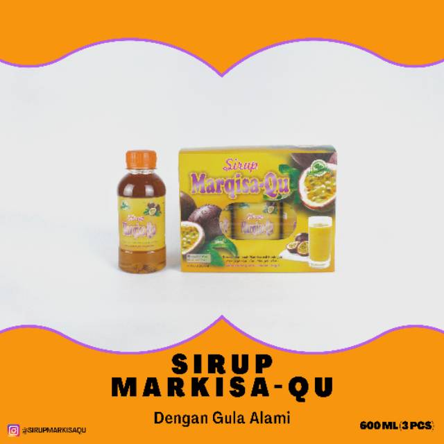 

SIRUP MARKISA ASLI (200 ml) (3 PCS)