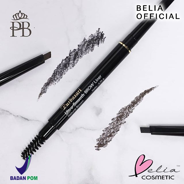 ❤ BELIA ❤ PURBASARI Ultra Smooth Brow Liner | Eyebrow Pencil Mechanic (✔️BPOM)