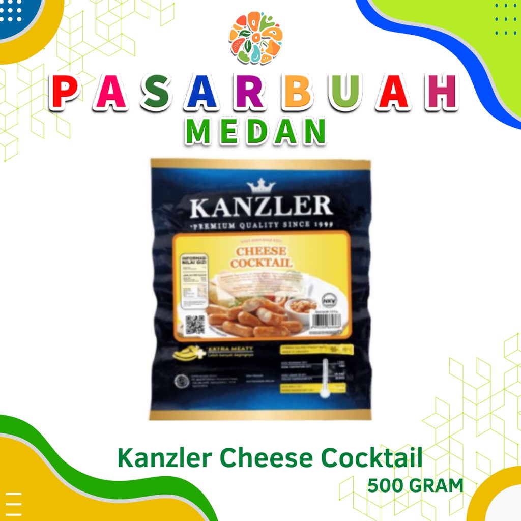

Distributor Kanzler Cheese / Beef Cocktail 500 Gram - Pasar Buah Medan
