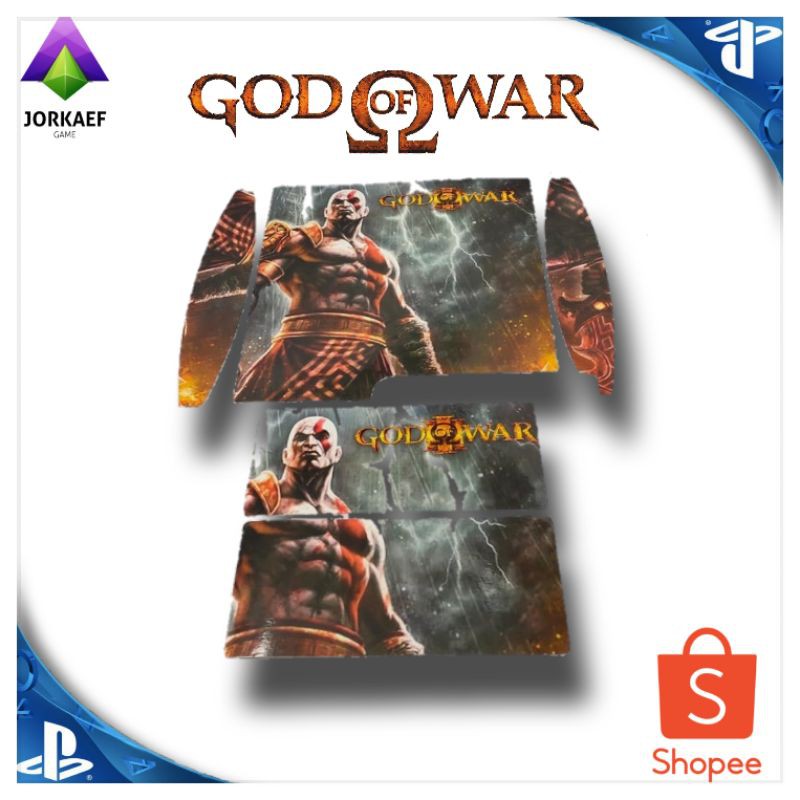 STIKER PS3 SLIM MERK PREMIUM TEKKEN - COD - GOD OF WAR EDITION