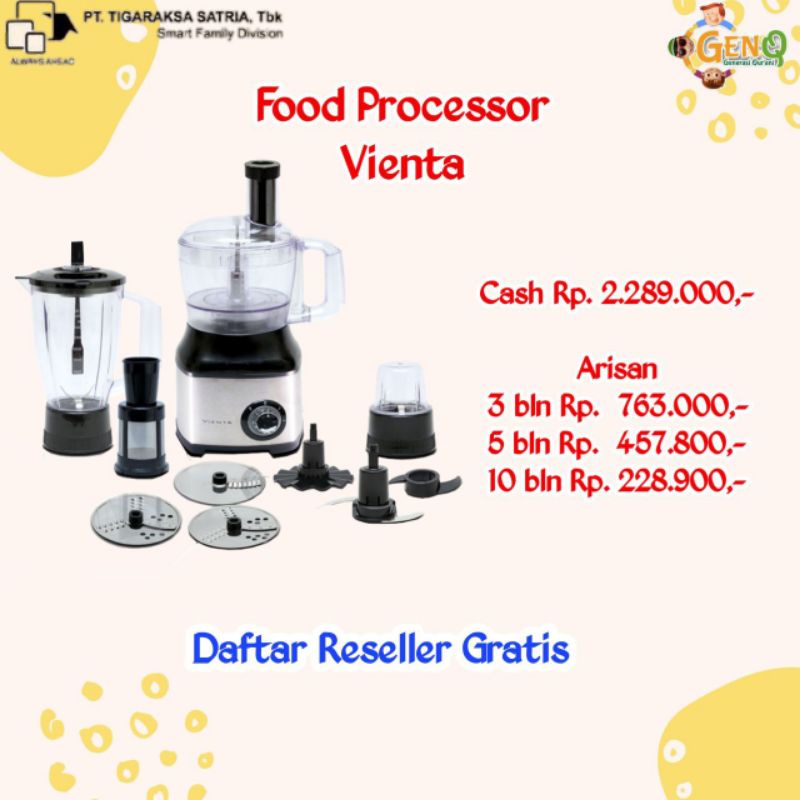 FOOD PROCESSOR VIENTA