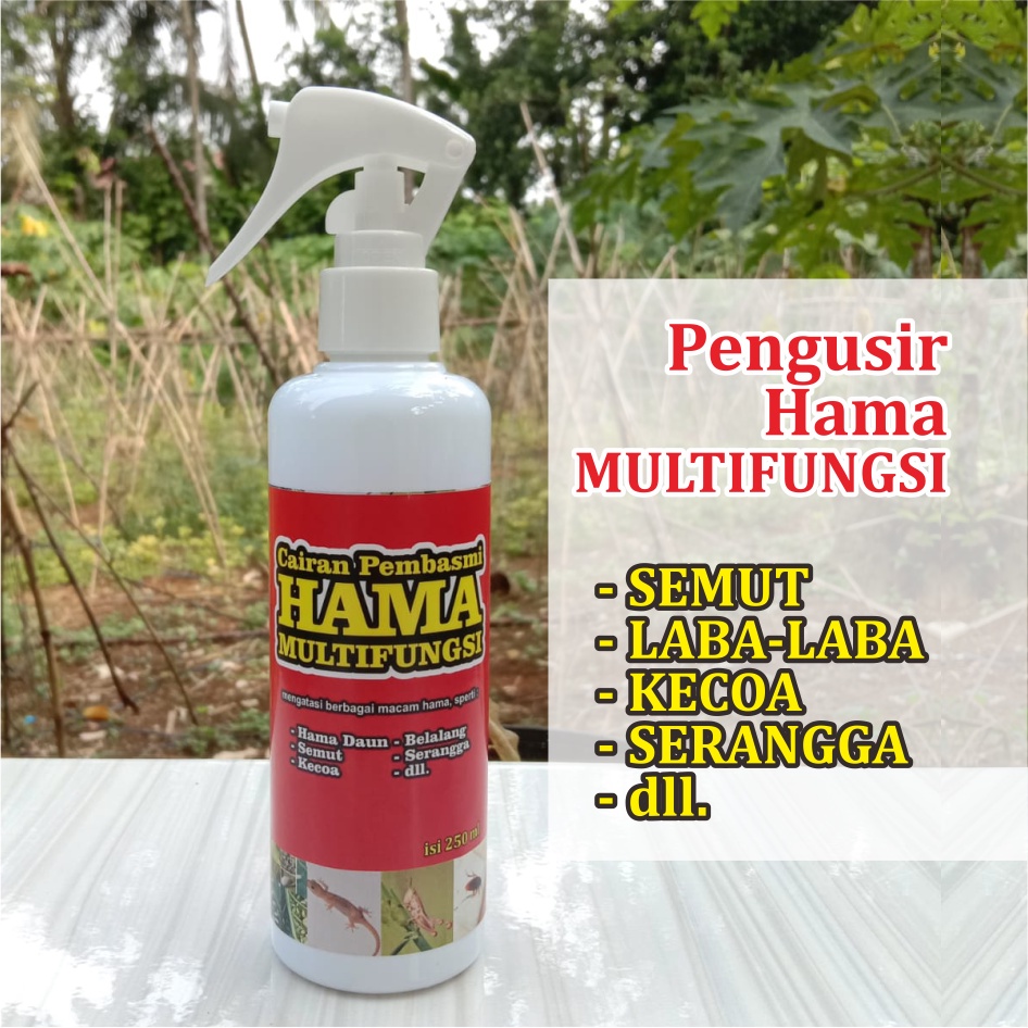 PEMBASMI &amp; PENGUSIR CICAK 250ml | Hama Daun | Semut | Tikus | Serangga | Kecoa  | AMPUH