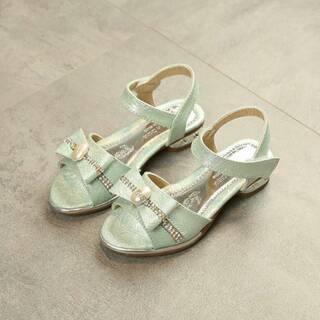 Sepatu sandal heels hak pesta pita tosca pink gold impor