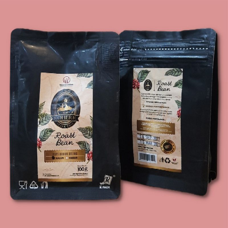 

KOPI KOHERR Bubuk Kopi Bubuk KOHERR Robusta Siantar Medan Sumatera 100g 100 g