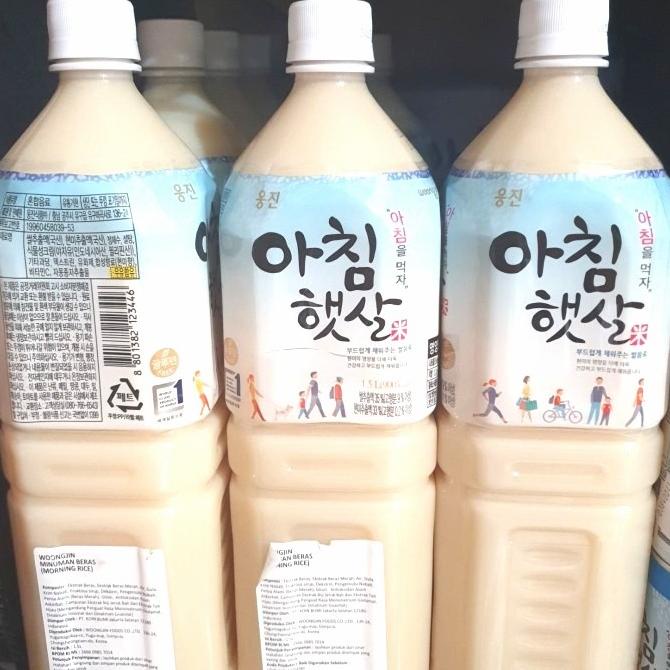 

BISA COD MORNING RiCE 1.5 L woongjin minuman korea import enak Makgeolli/MINUMAN COLLAGEN/MINUMAN YOYIC/MINUMAN DIET/MINUMAN PEMUTIH BADAN/MINUMAN KOREA/MINUMAN KEMASAN/MINUMAN KALENG/MINUMAN KOTAK/MINUMAN SEHAT HERBAL/MINUMAN SEHAT UNTUK TUBUH/MINUMAN