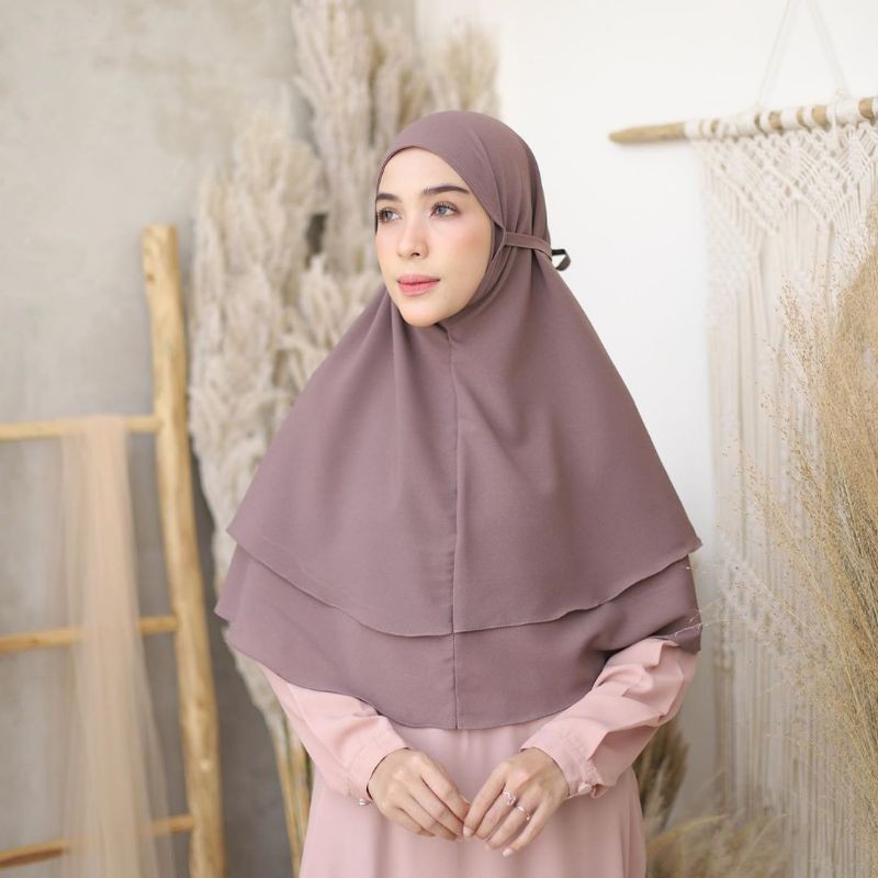 BERGO MARYAM 2 LAYER CERUTY BABYDOLL PREMIUM