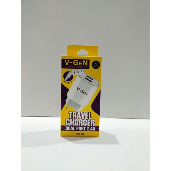 charger robot super murah pengisian  cepat VTC2-1A