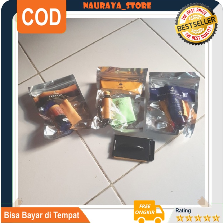 Pembersih Gitar Akustik Paket Mini Peralatan Gitar Akustik Elektronik Listrik Bass Ukulele Biola Gui