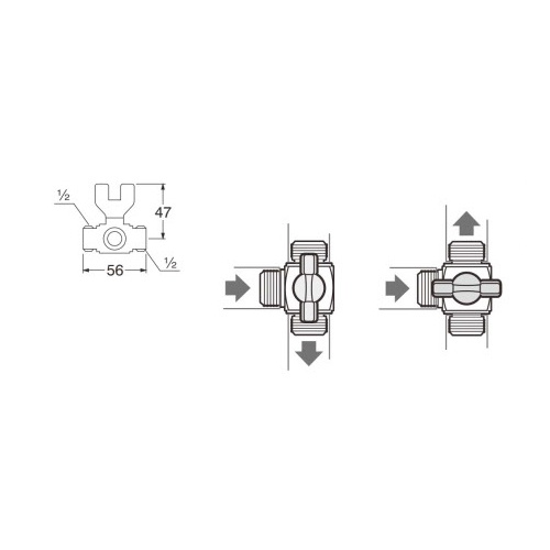 Ball valve SAN-EI V63