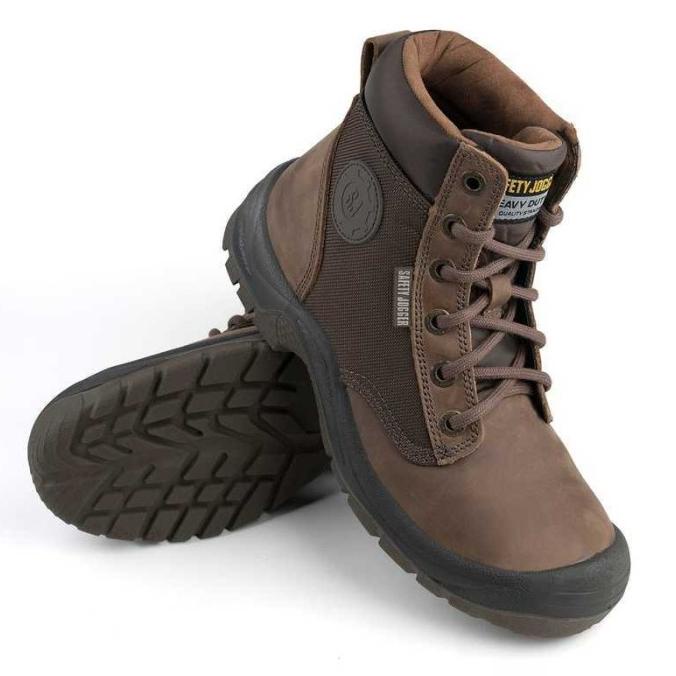 Sepatu Safety Jogger Dakar Brown S3
