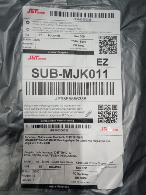 Couple Batik Gamis ,, Kerah Jazz Produk Original , Matt Katun Primis