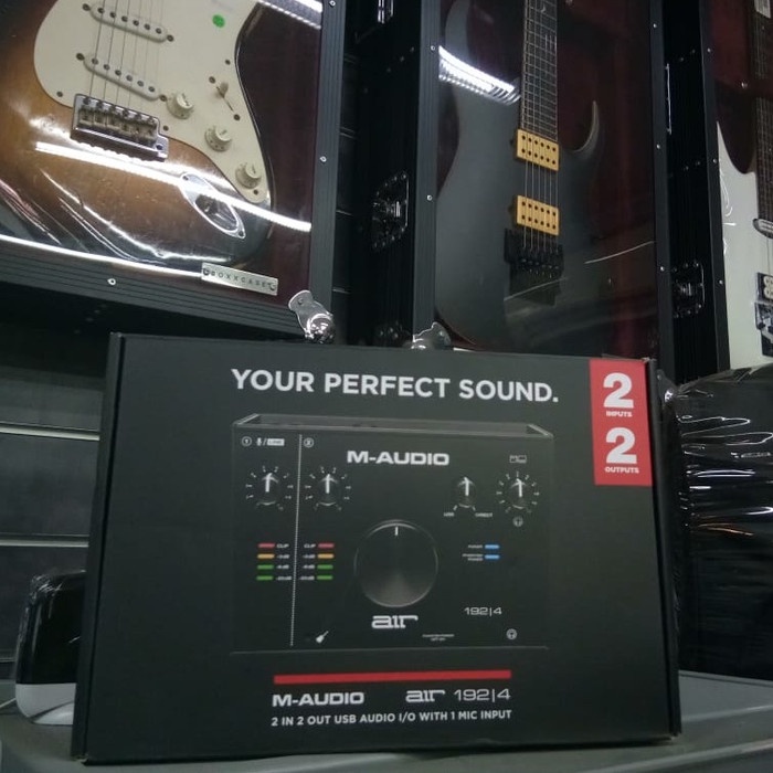 M AUDIO AIR 192/4 2 IN 2 OUT AUDIO INTERFACE / M-AUDIO AIR