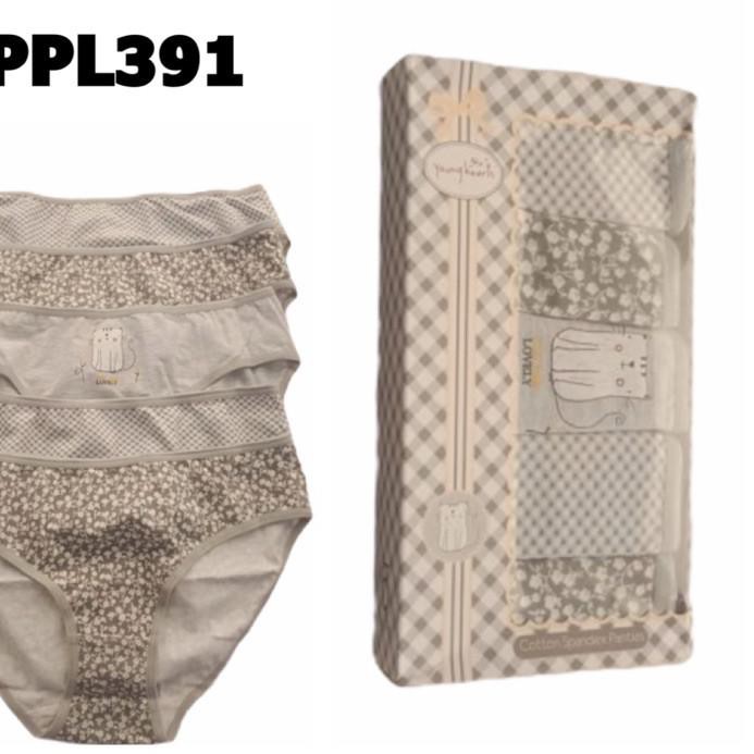 ™WOW MURAH PPL391 panty pack younghearts isi 5 pcs M L SDF...