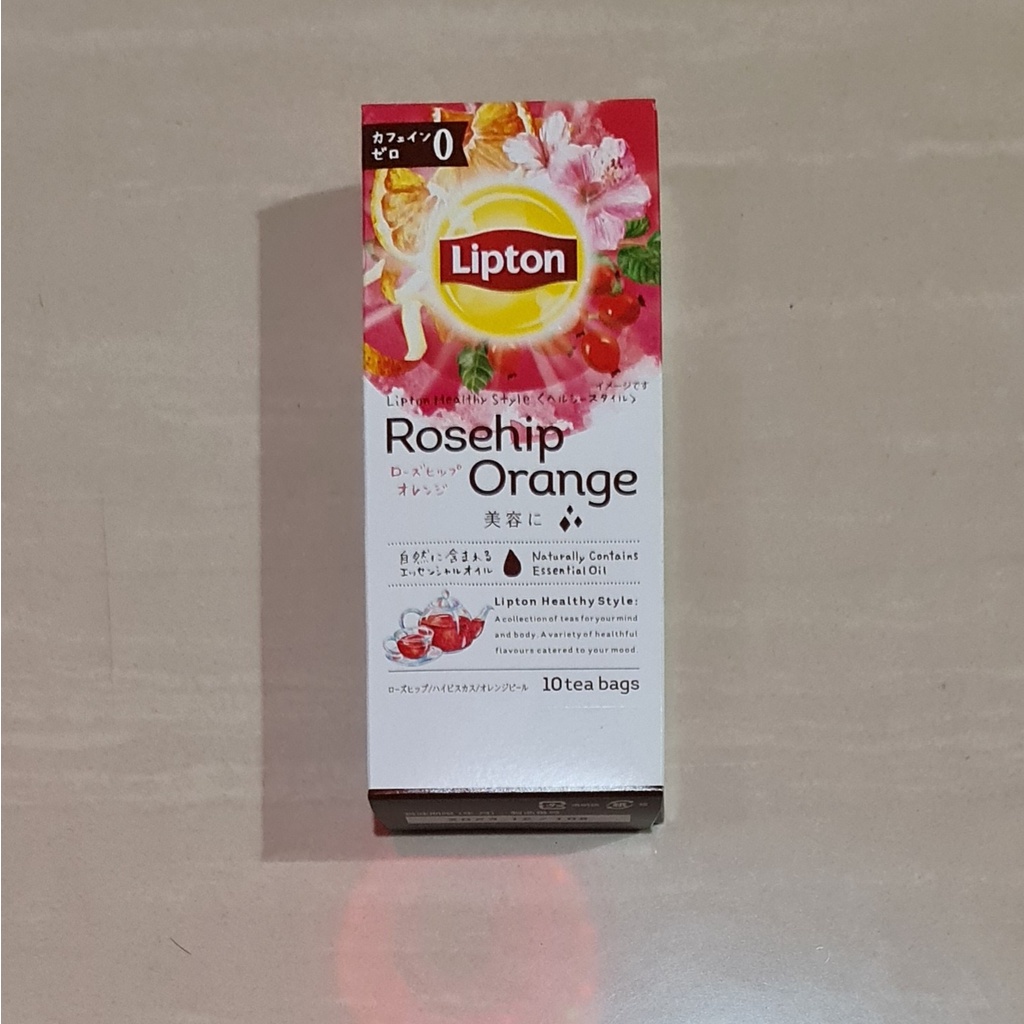 Lipton Healthy Style Rosehip Orange Tea Bag 10 x 2.1 Gram