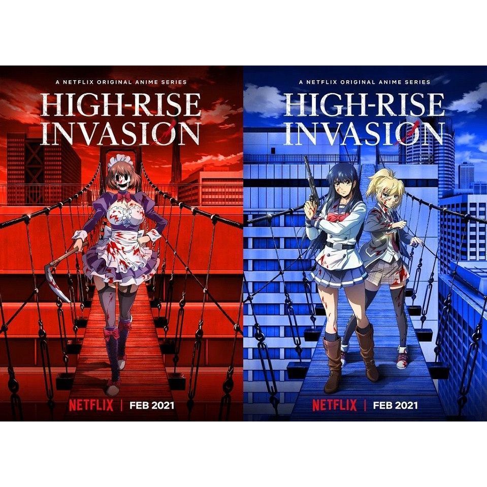 High-Rise Invasion anime series