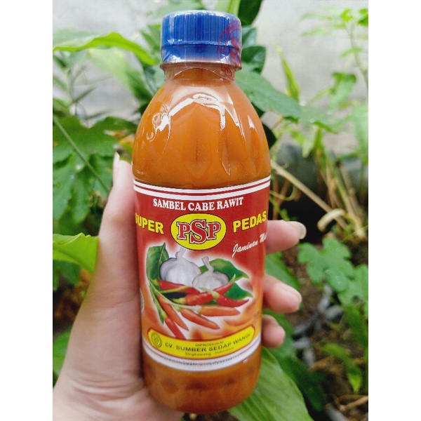 

Sambal Sambel Cabe Rawit PSP Super Pedas Singkawang 330ml