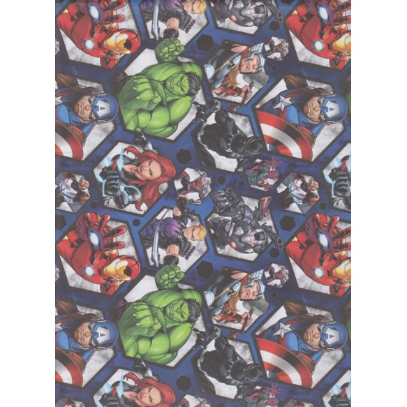 

Kertas Kado Sansan Wawa SW 5715 "Marvel/Avengers/Superhero