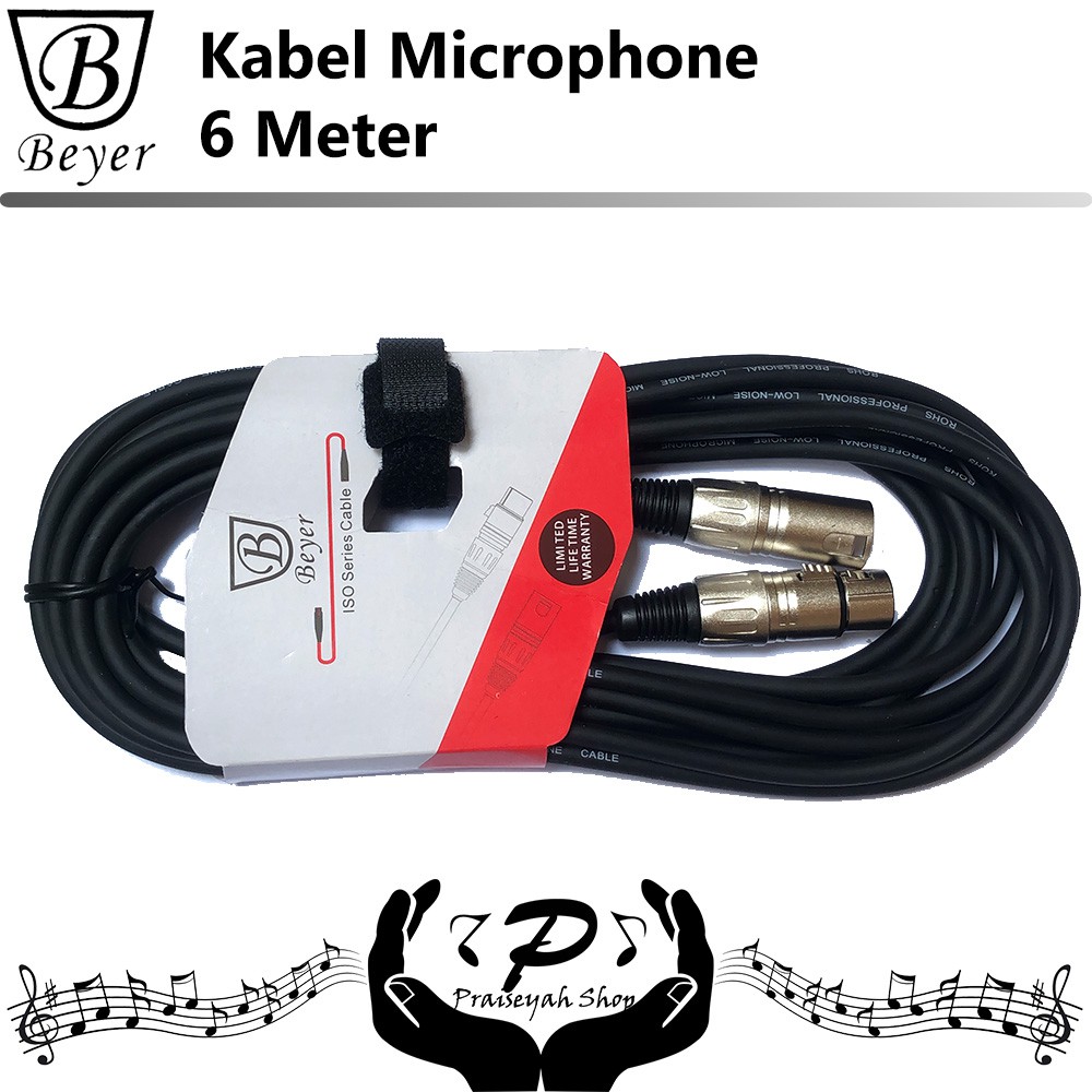 Kabel Mikrofon 6 Meter / Microphone Cable
