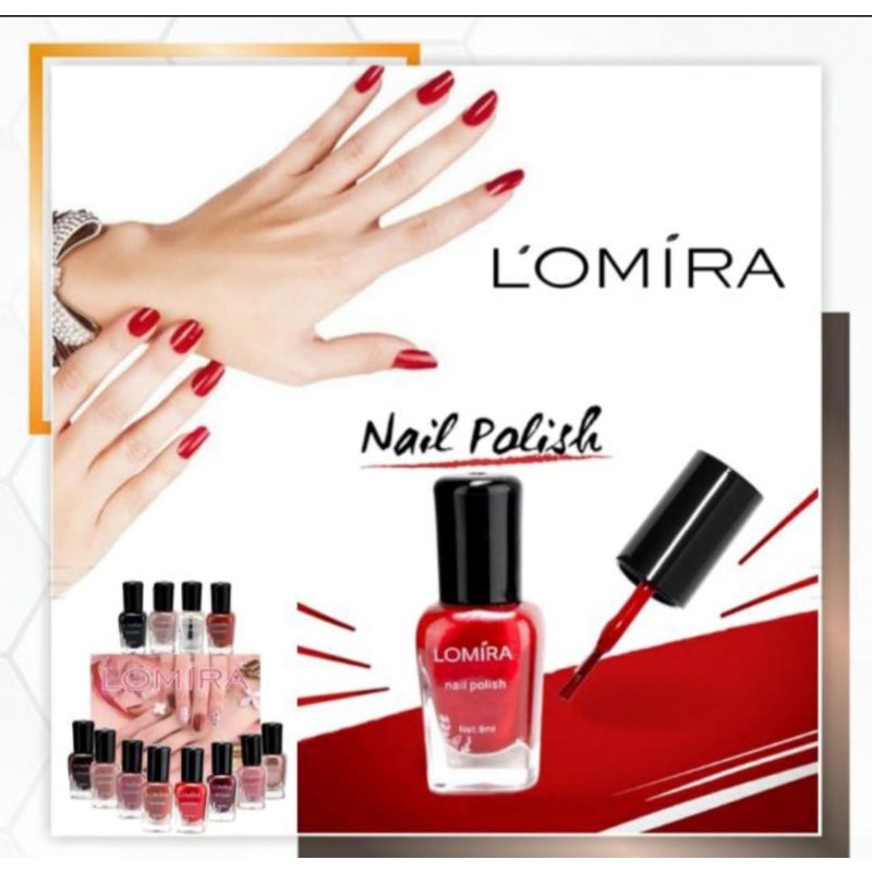 NEW!! Nail polish kutek kutex LOMIRA mix 12 warna