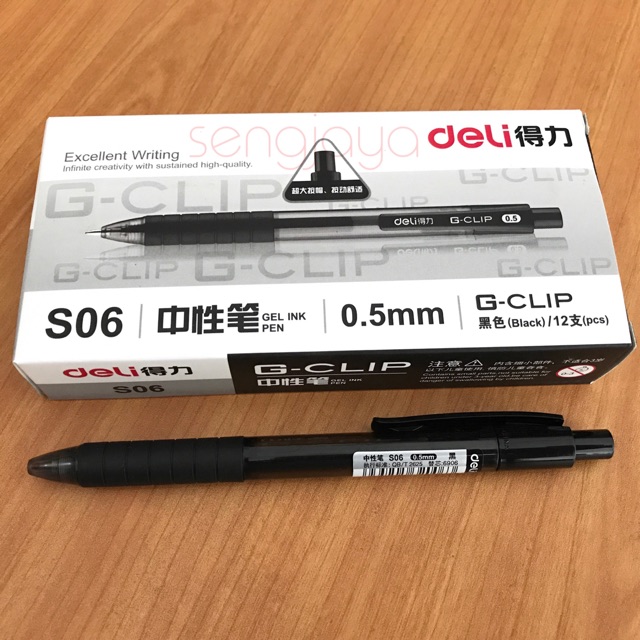 

Gel Ink Pen 0.5mm Retractable S06