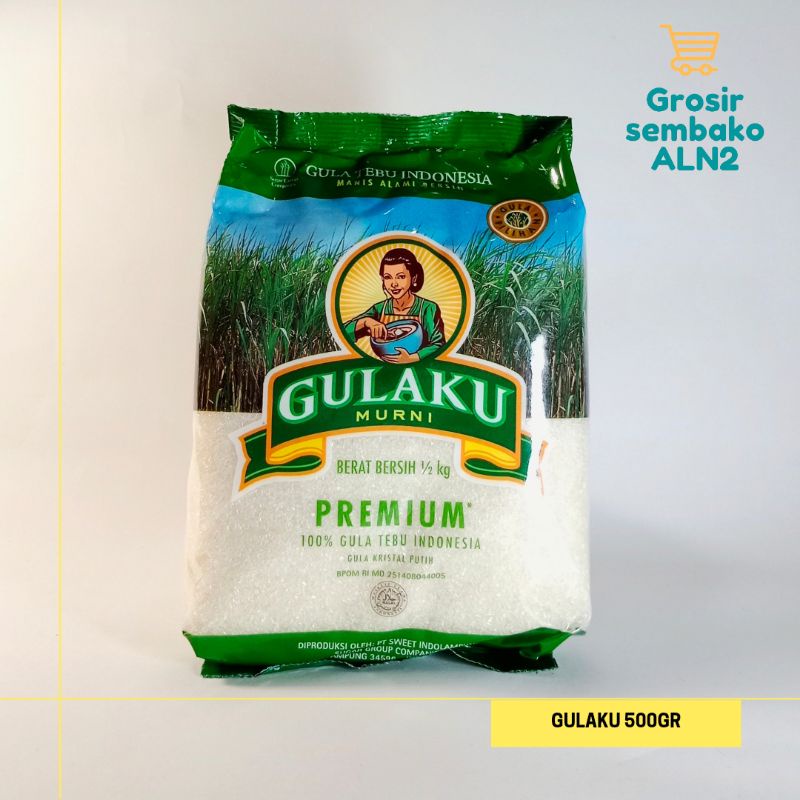 

gulaku hijau premium 500 gr gula pasir putih