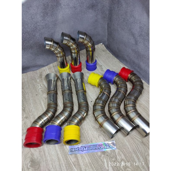 Air Intake Pipa Intake Filter Pipa Saringan Udara Hawa Stainless Nmax,Aerox,Lexi,Vario 110, Beat, Scoopy, Vario 125, Vario 150