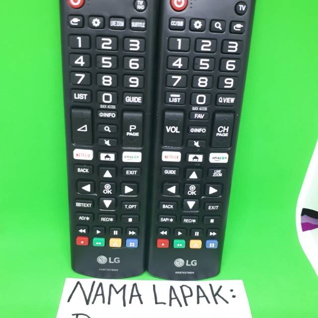 REMOTE REMOT TV LED LCD LG NETLIX ORIGINAL ASLI