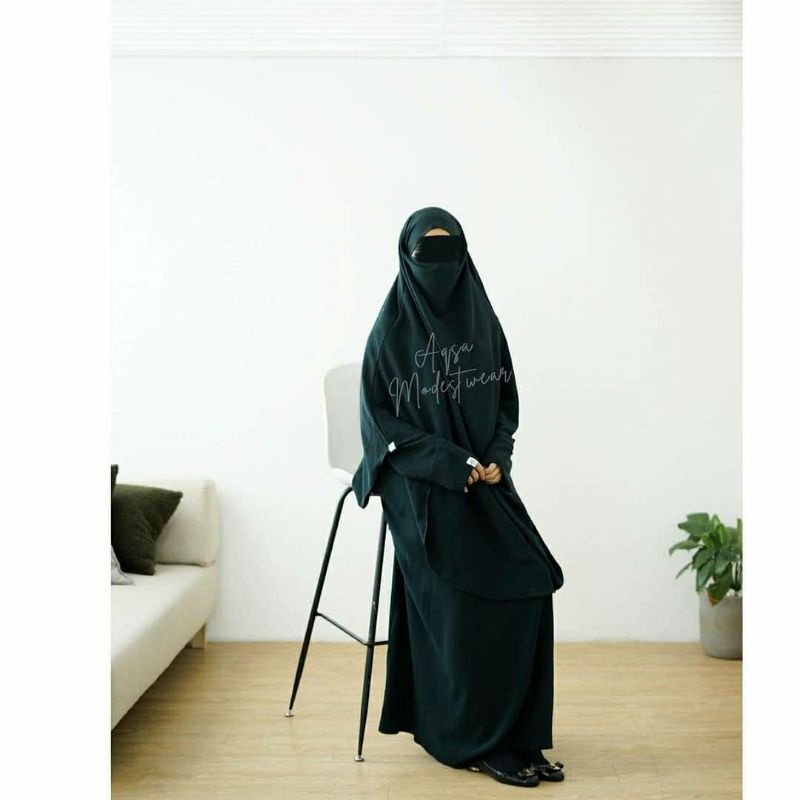PRELOVED AQSAMODESTWEAR ASIK ABAYA