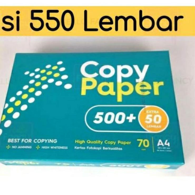 

[39] Kertas hvs A4 copy paper 75 gram (1 rim) 500 lembar Produk Terbaru