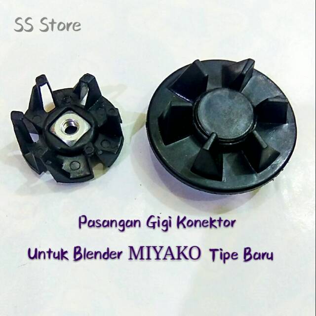 Gigi Konektor Blender Miyako 1set Original Model Baru Tipe 101PL/GS 102PL/GS 151PFAP 152PFAP CH501