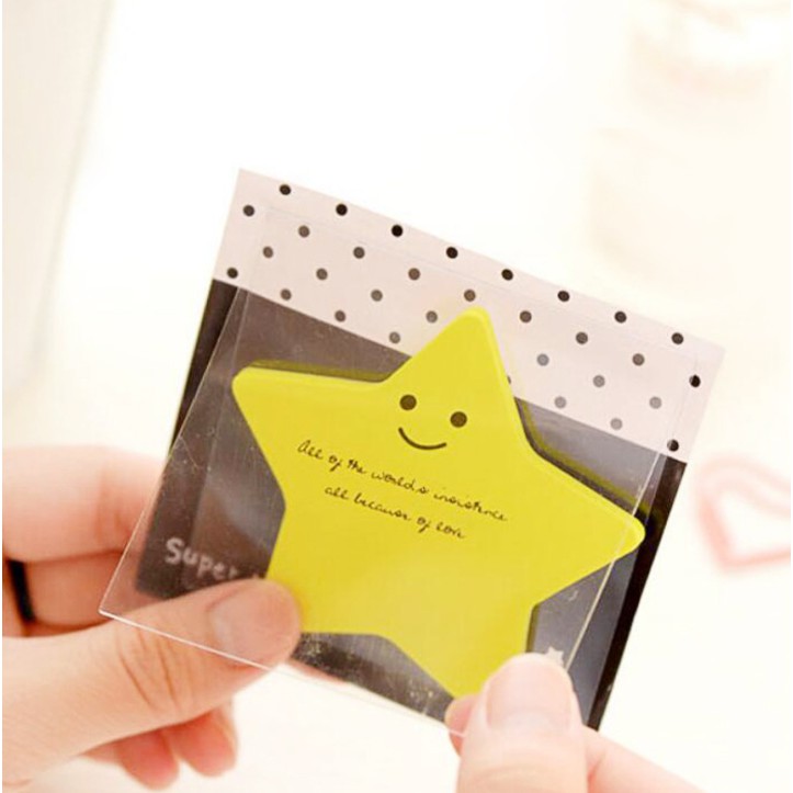 

J2 - Sticky note shape star flower clove lucu