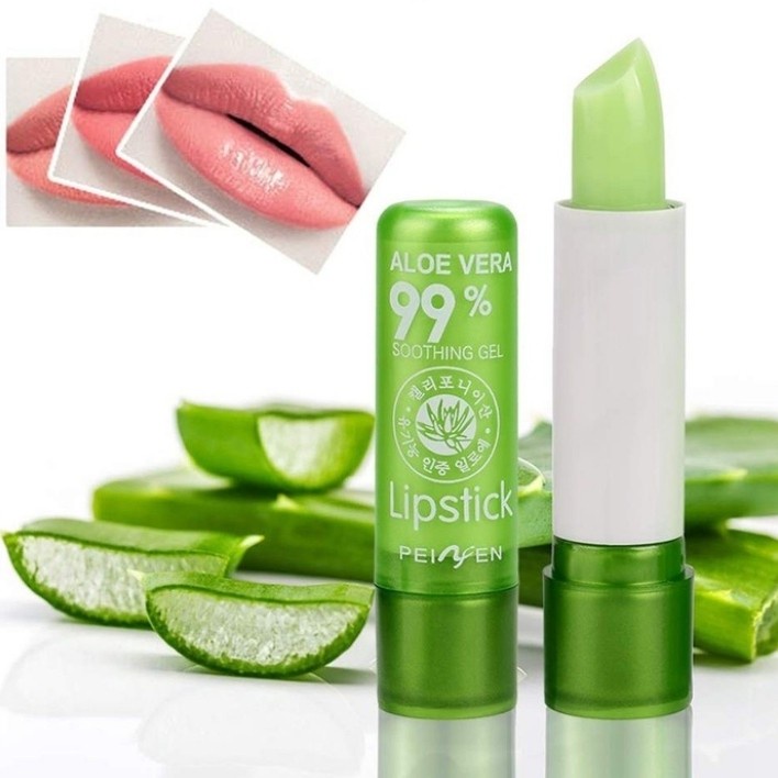 Lipbalm/Lipstik ALOE VERA 99% SOOTHING GEL Berkualitas Terbaik