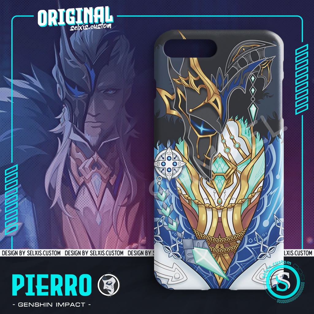 Jual Phone Case Genshin Impact Fatui Harbingers Pierro Indonesiashopee Indonesia 0870