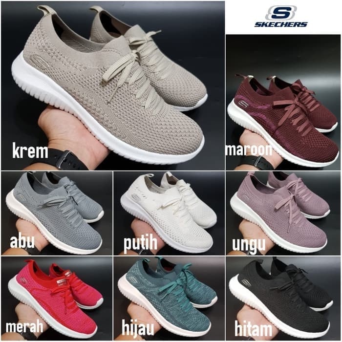 SEPATU WANITA SKECHERS / SKECHER / SKETCHERS ULTRA STATEMENT NEW - PUTIH, 36