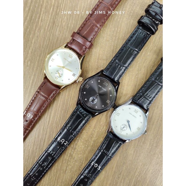 ❤️ GRATIS BOX HITAM ❤️ JAM TANGAN JHW 08 COUPLE