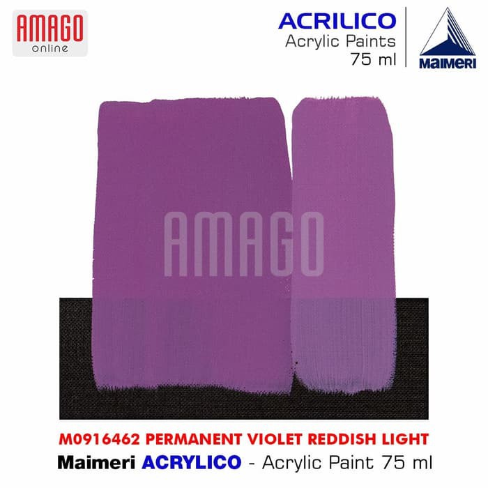 MAIMERI ACRILICO-ACRYLIC PAINT- PR. VIOLET REDDISH LT -75ML - M0916462